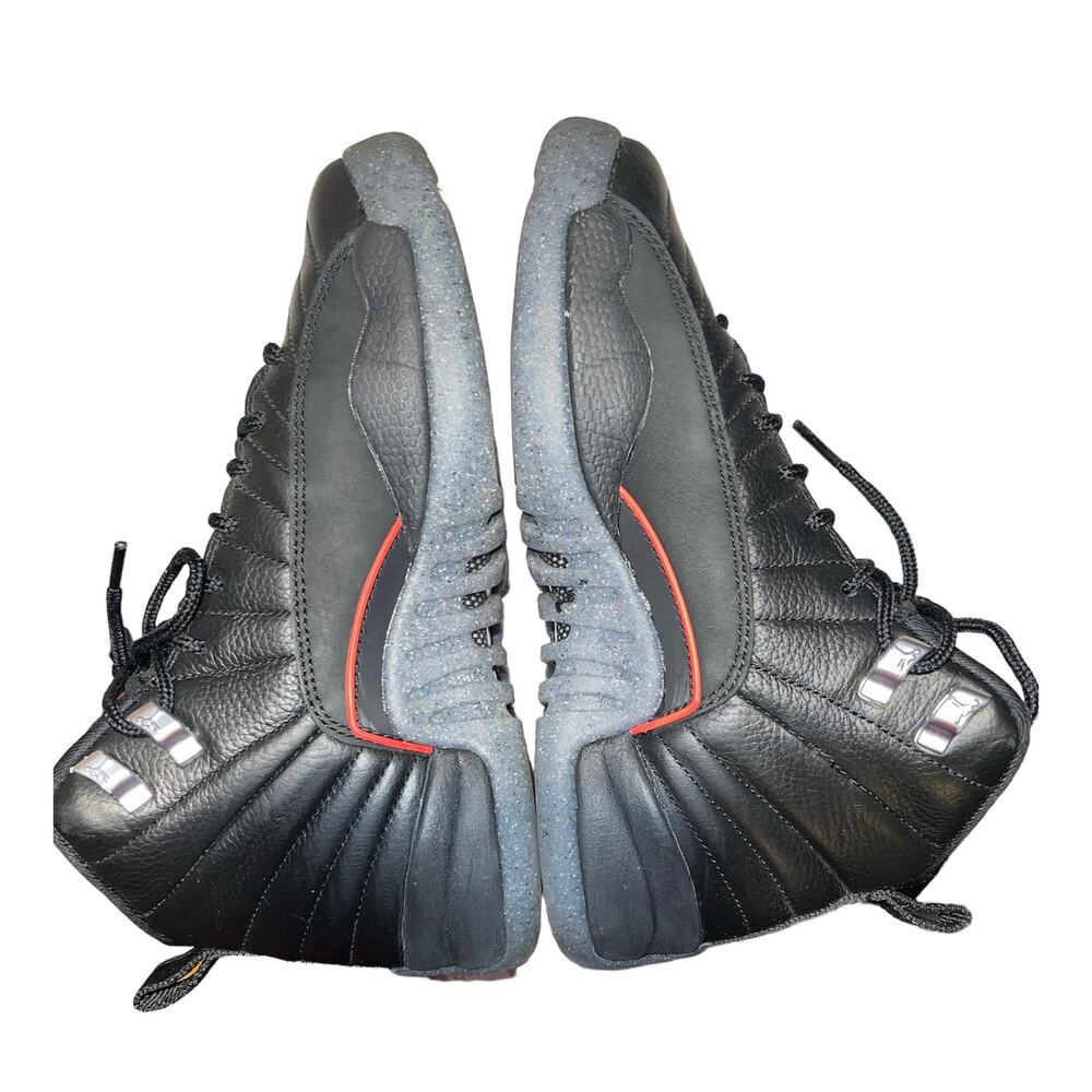 Jordan 12 Retro Utility black / Bright Crimson sz 5 youth - Picture 4 of 6